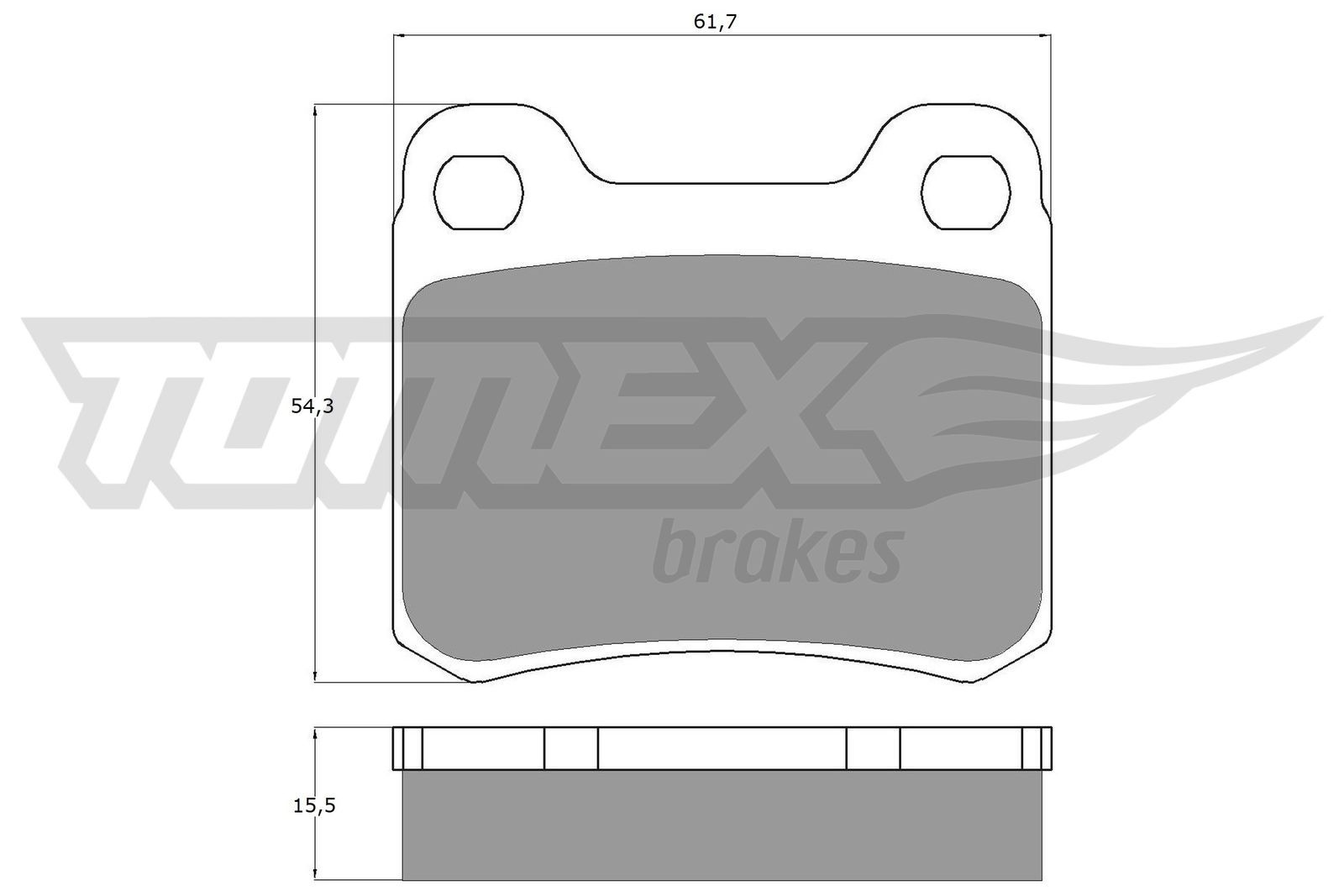 TOMEX Brakes TX 10-371 Sada...